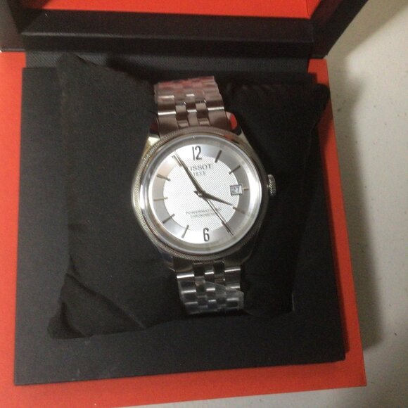 Share Tissot T-Classic Ballade Automatic Men's Watch Powermatic 80 New - Picture 1 of 14